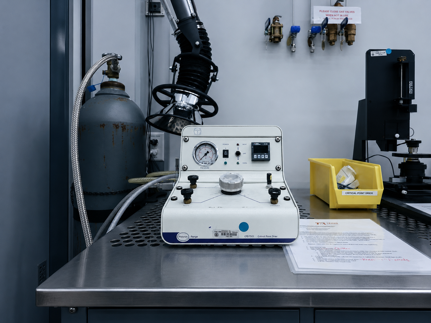 Photo of Cleanroom Instrumentation